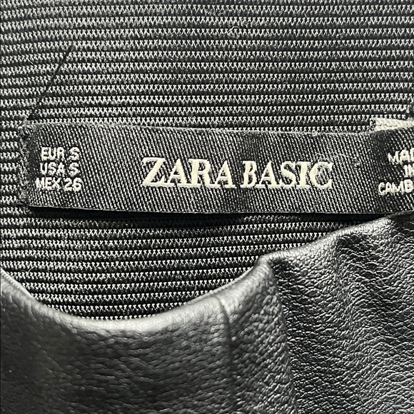 💕ZARA FAUX LEATHER PANT💕 - Picture 4 of 6